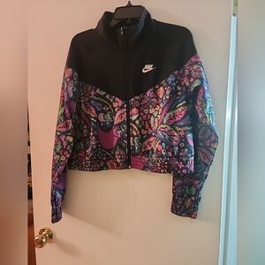 Nike Sportswear  Women's Printed Black/ Multicolor BC2827-010 Jacket